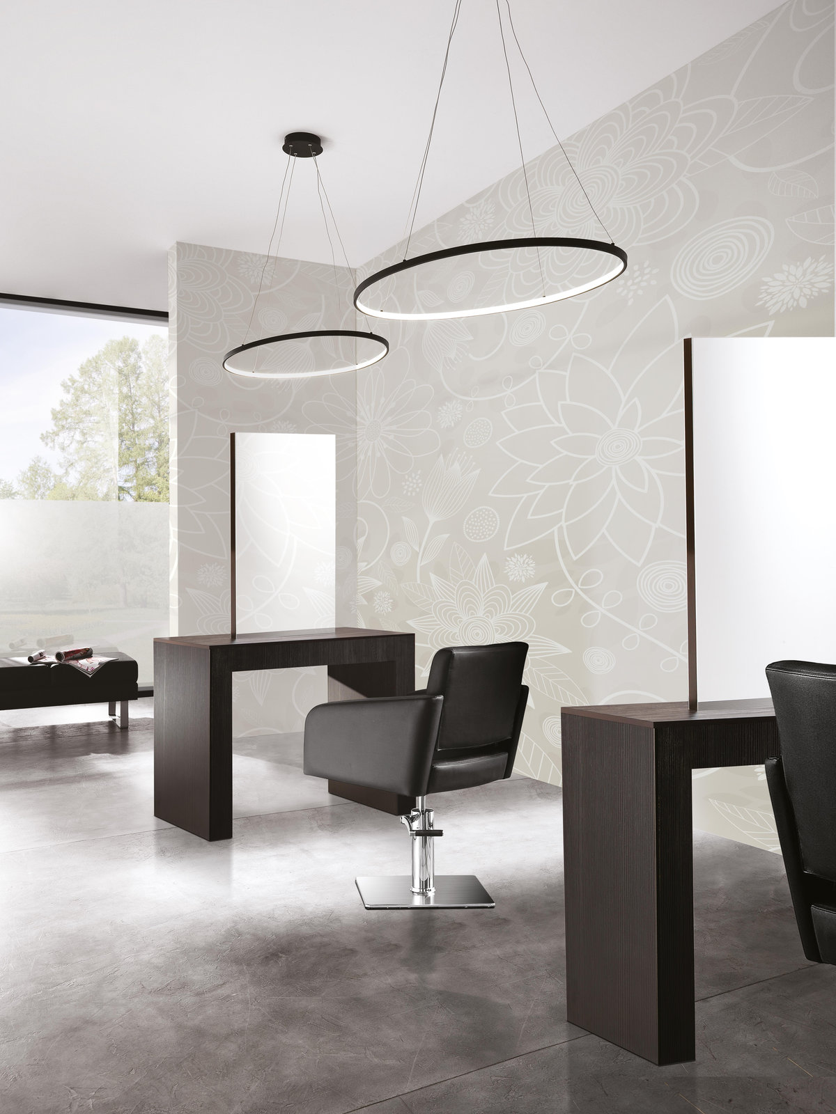 GEMINI DUO
Specchiera bifacciale con consolle