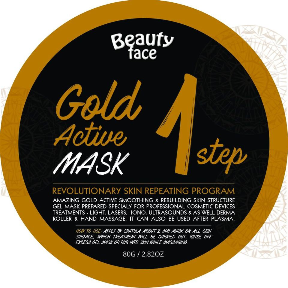 BEAUTYFACE GOLD ACTIVE GEL MASK STEP 1 - 80G