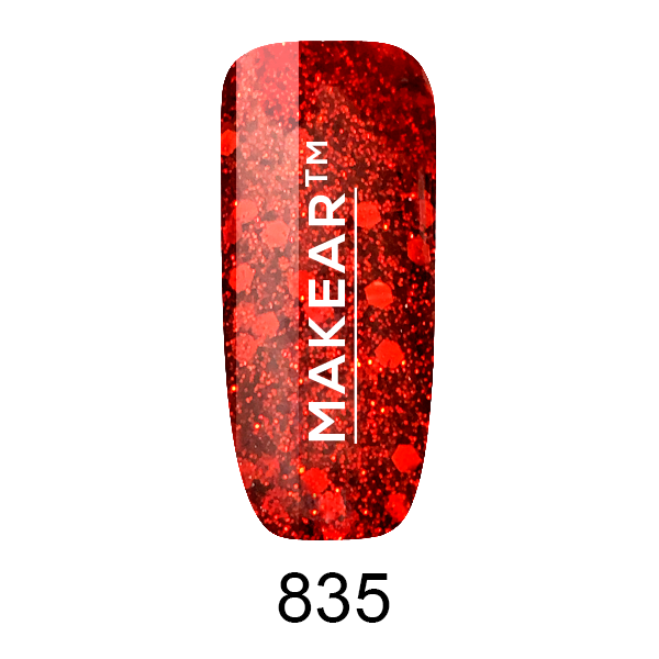 Gel Polish PREMIUM GLITTER SERIES 835-8ml