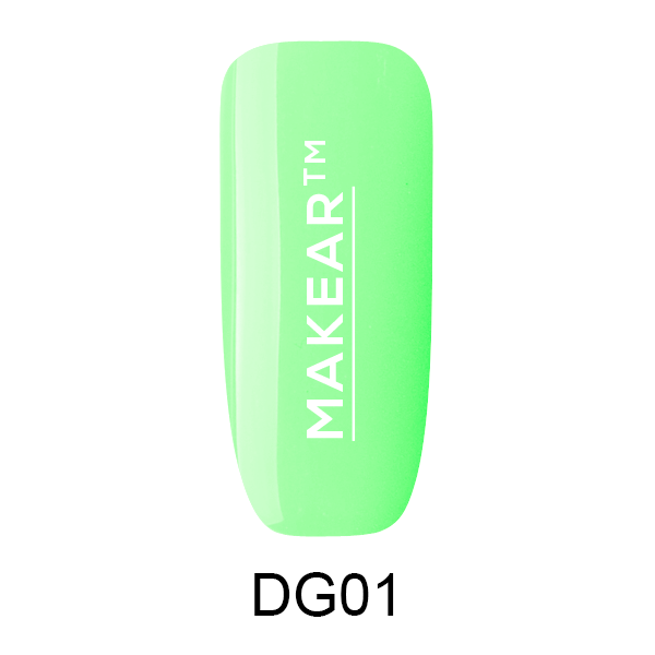 Gel Polish GLOW IN THE DARK DG01 - -8ml - GREEN DREAM