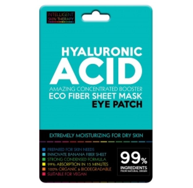 MASCHERA OCCHI FIBRA DI BANANA HYALURONIC ACID  IDRATAZIONE PROFONDA 25+