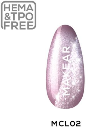 MCL02 Fluffy violet - UV Gel Polish Makear - 8 ml