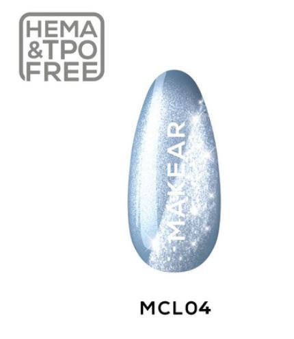 MCL04 Furry Blue - UV Gel Polish Makear - 8 ml
