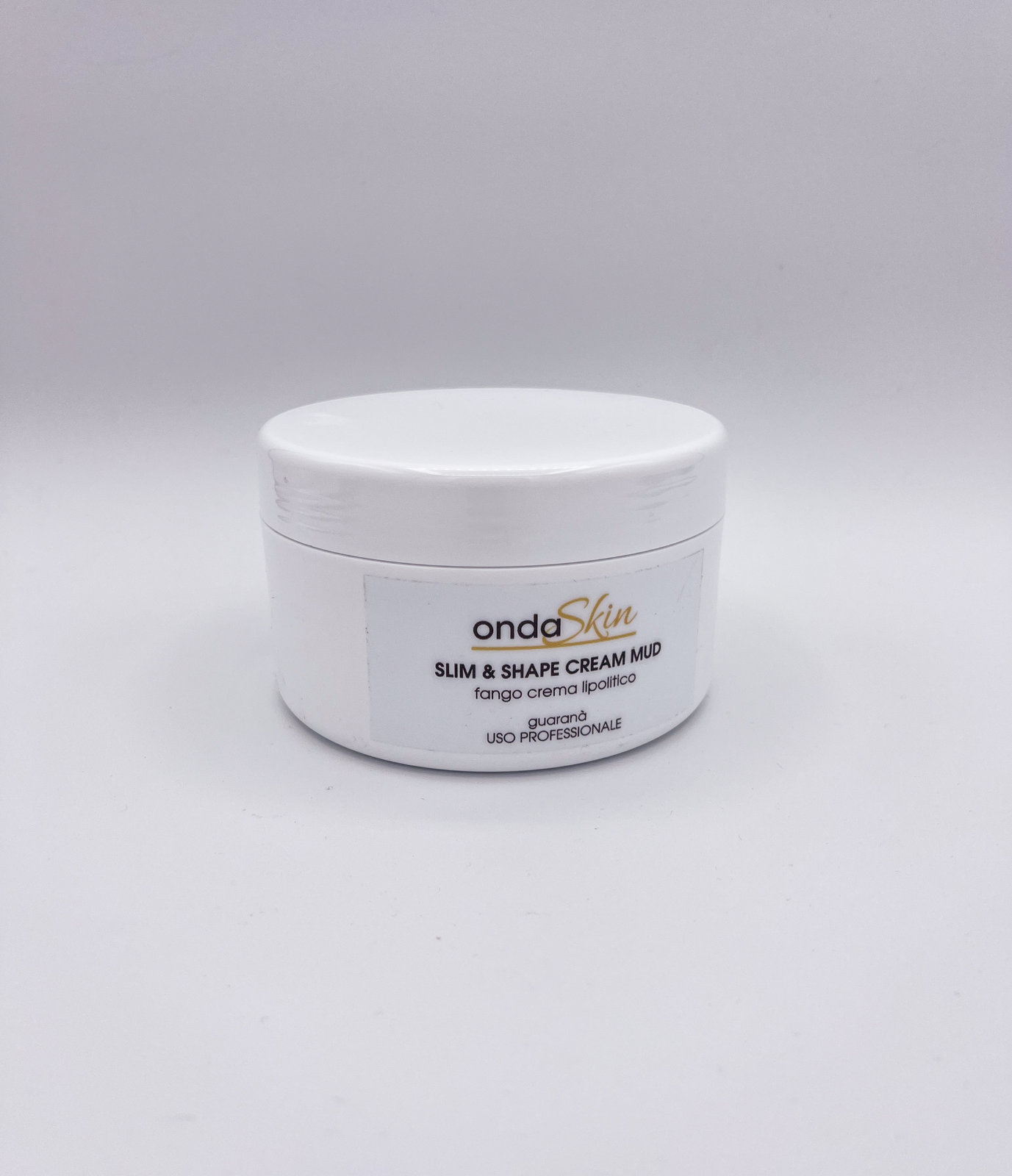 SLIM & SHAPE CREAM MUD - Fango Crema Lipoliitico con Estratto di Guaran&agrave; Caffeina e Fosfotidilcolina Professional
500ml