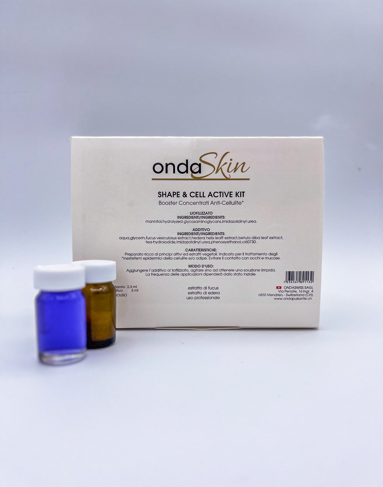 SHAPE & CELL ACTIVE KIT BOOSTER Concentrato Cellulite
Professional Kit 6 Fiale
