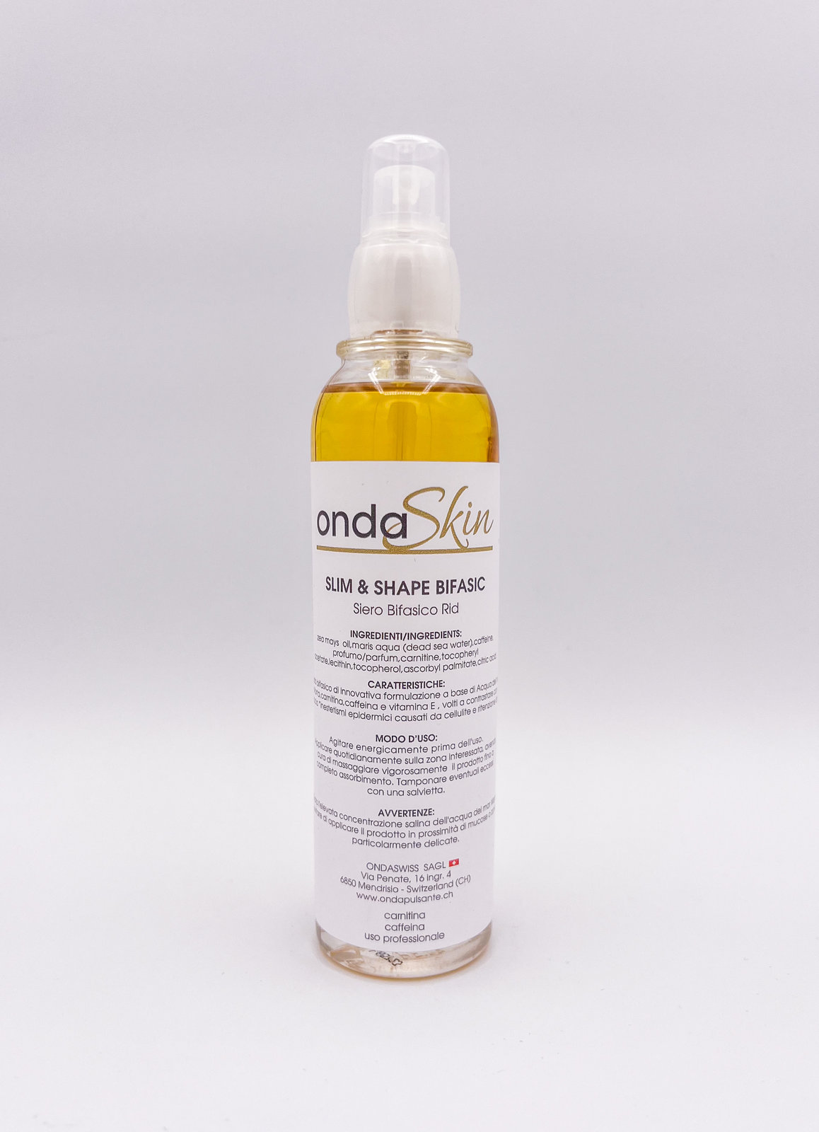 SLIM & SHAPE BIFASIC SERUM -Fluido  bifasico riducente Professional 200ml