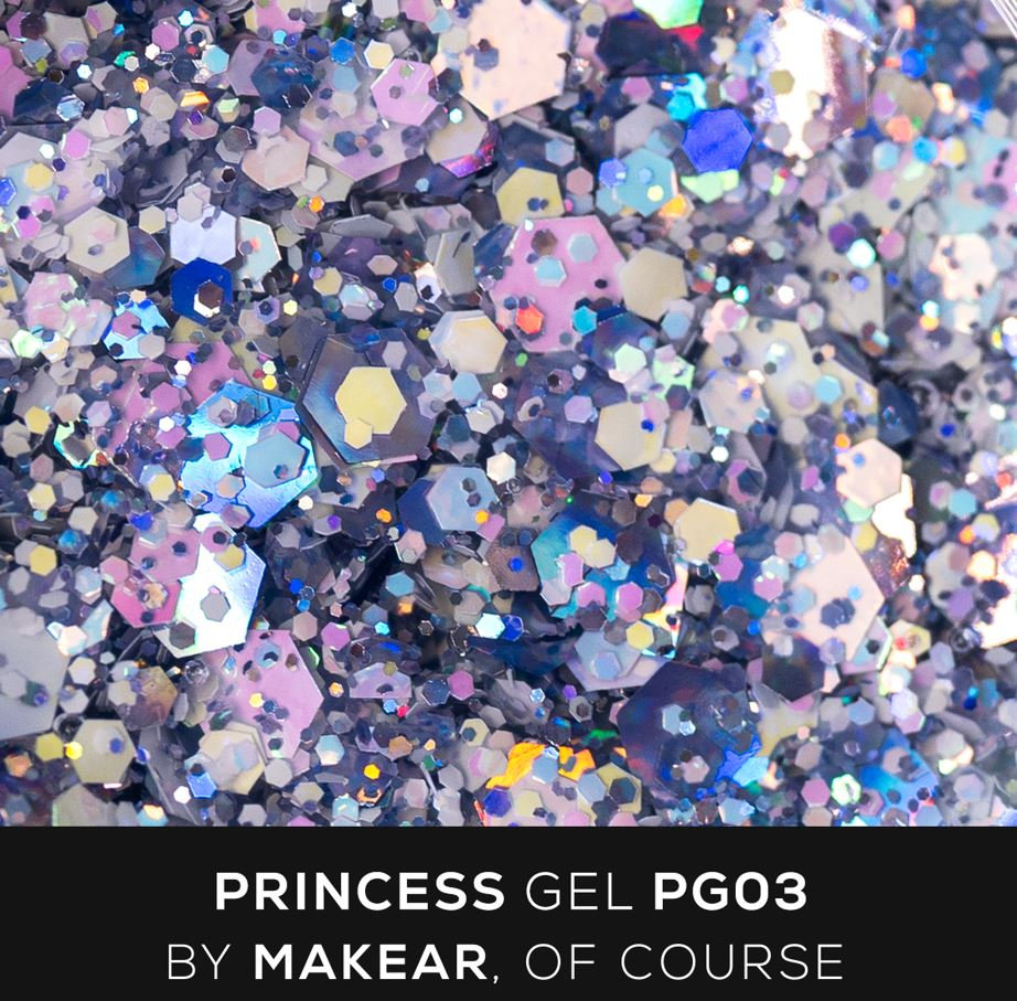 PG03 Princess Gel - Blue 5ml