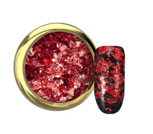 Effects RED FEVER - ALUFLAKES -nail powder 1g
