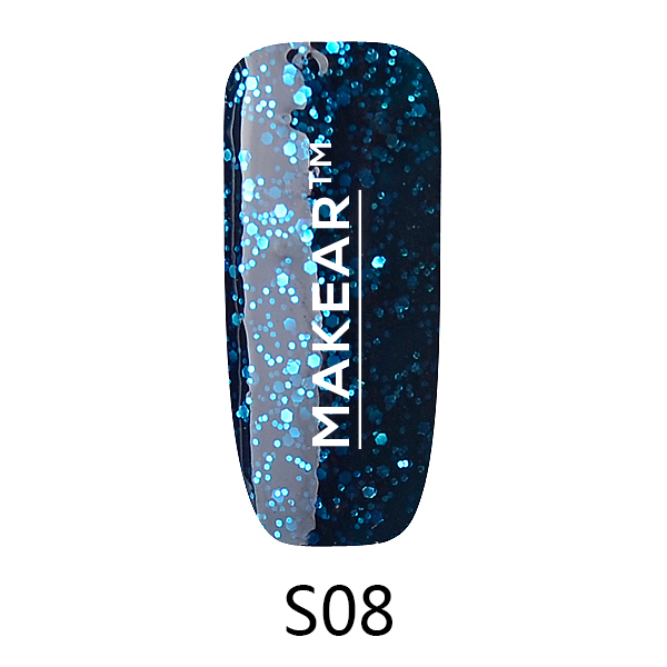Gel Polish GLITTER S08-8ml