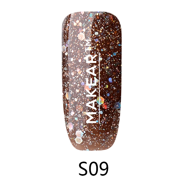 Gel Polish GLITTER S09-8ml