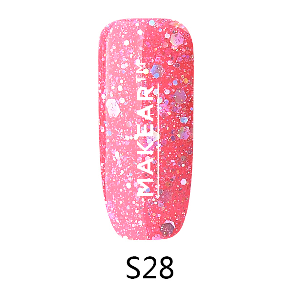 Gel Polish GLITTER S28-8ml