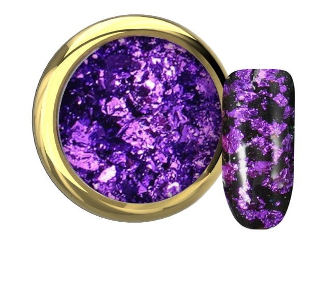 Effects VIOLET FEVER - ALUFLAKES -nail powder 1g