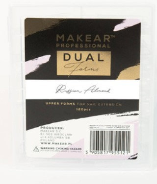 MAKEAR Dual Forms Russian Almond - upper forms 120 pcs.