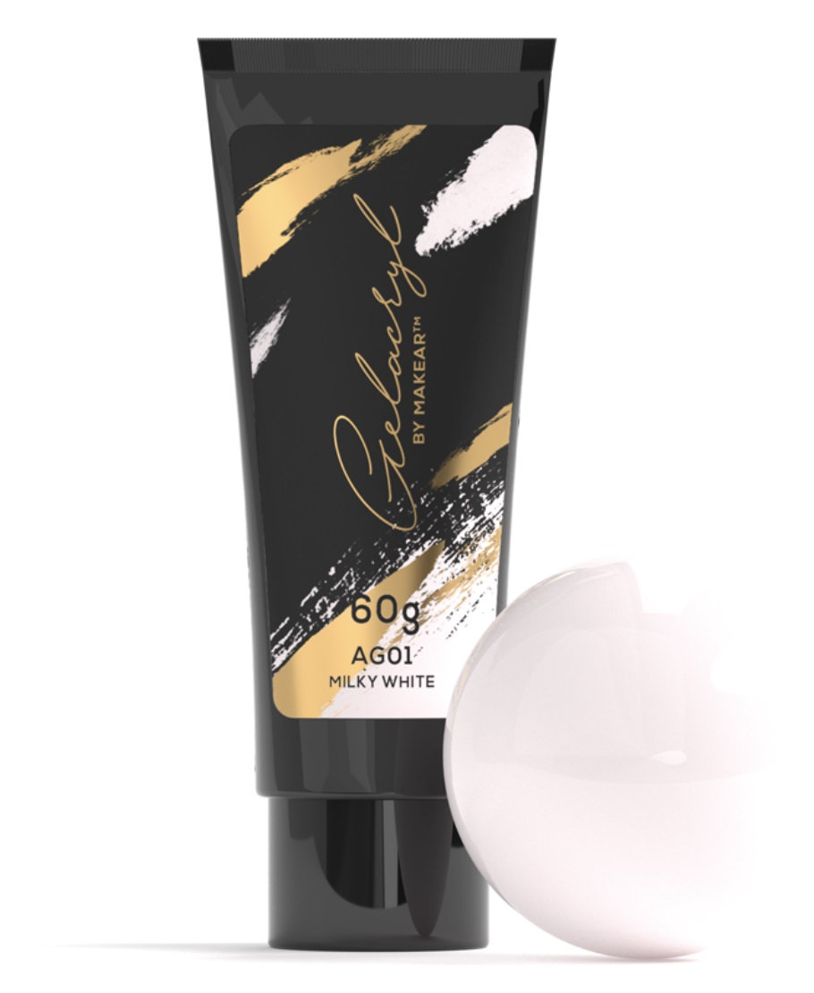 Acrylogel Milky white Gelacryl - 60 gr GA01