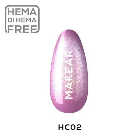 HC02 Holo Cat Eye UV Gel Polish